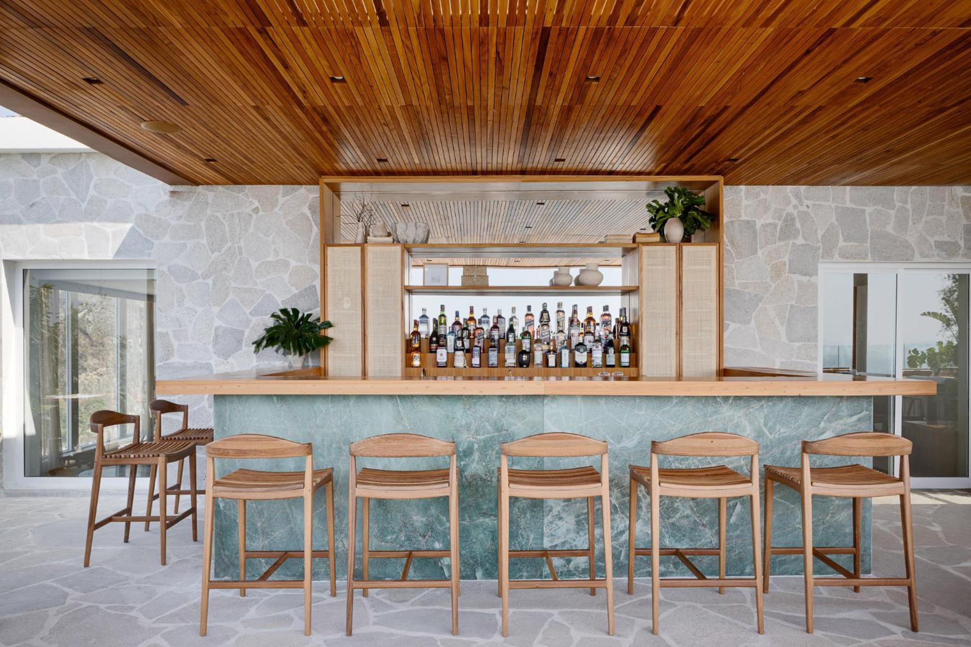 里奥安托宫殿酒店 里约热内卢 外观 照片 The rooftop bar at the hotel