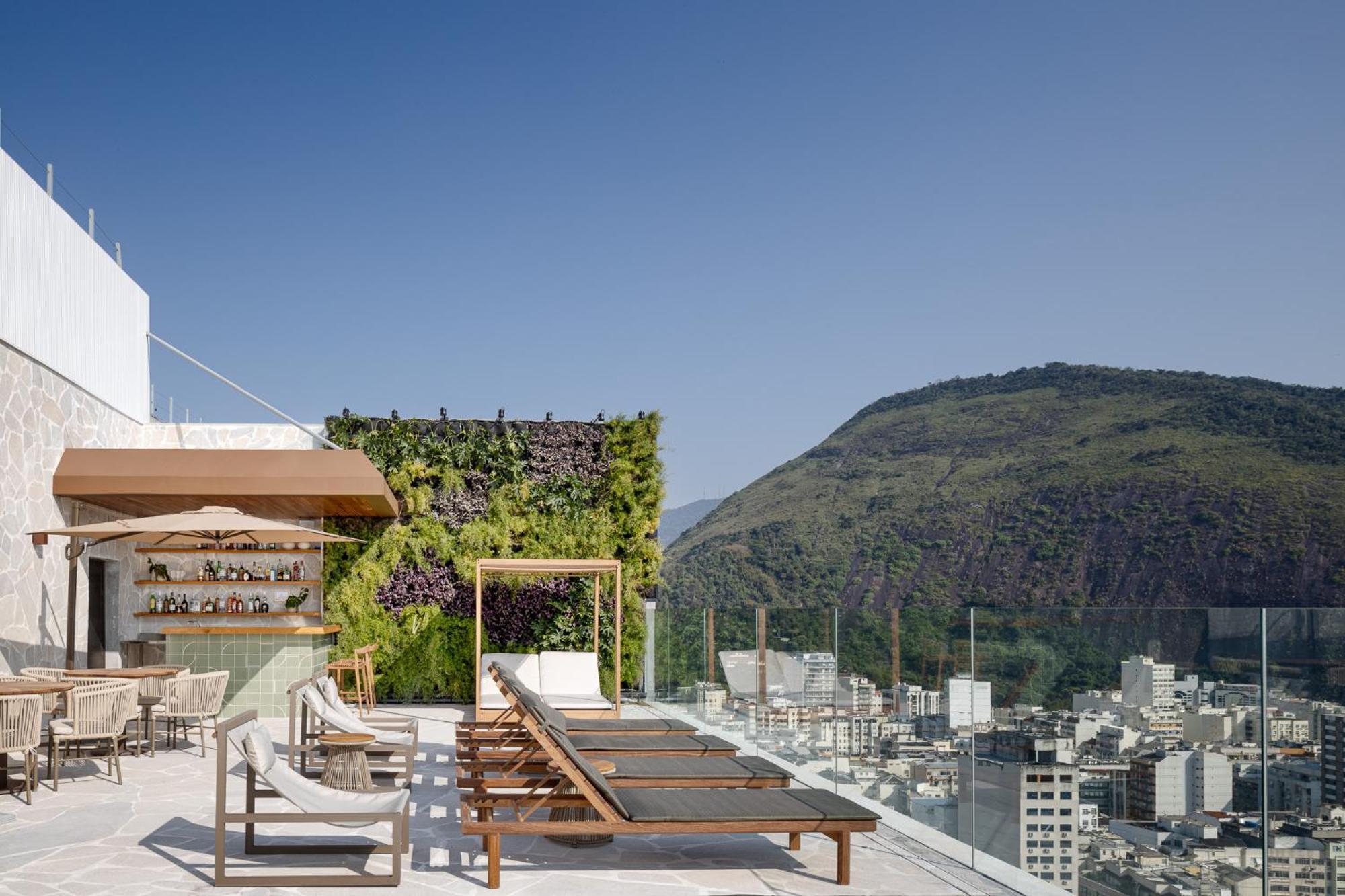 里奥安托宫殿酒店 里约热内卢 外观 照片 Rooftop terrace